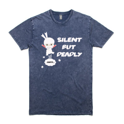 Silent but deadly Stone wash Thumbnail