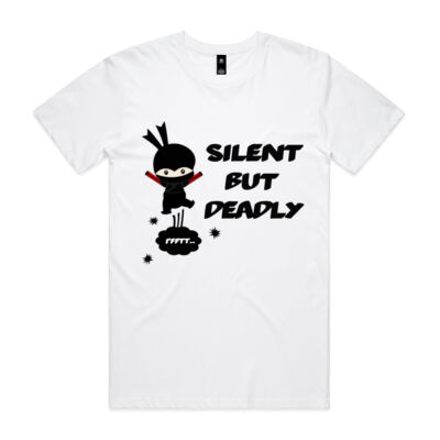 Silent but deadly Regular Fit Thumbnail