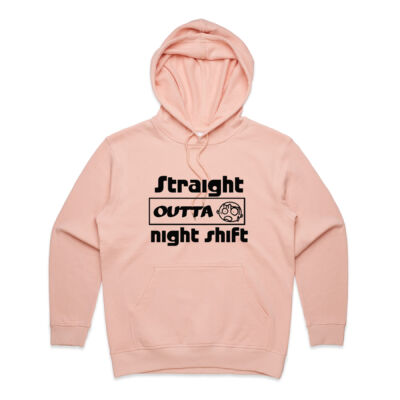 STRAIGHT OUTTA NIGHT SHIFT Pullover Hoodie 2 Thumbnail