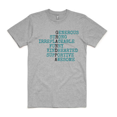 GRANDPA GENEROUS TO AWESOME MENS TEE Thumbnail