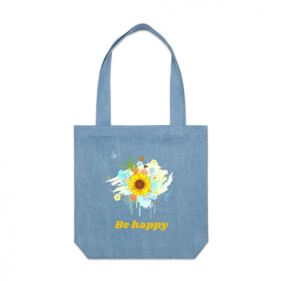 Sunsmile Denim Tote Thumbnail